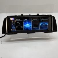 Système multimédia automobile Android 10,25 pouces avec CarPlay sans fil Android Auto pour BMW Série 5 F10 F18 2011-2017 Écran tactile IPS KTM