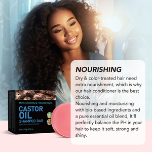 Aceite de ricino vegano, aceite de ricino, jabón hecho a mano, hidratante, cabello más grueso, bien equilibrado, antiencrespamiento, venta al por mayor - Product Image 5