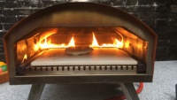 Four extérieur de pizza de gaz de cuisine portative d'acier inoxydable d'Ovendesign pour la pizza