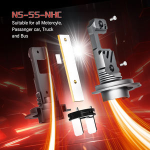 Fanless H4 Hi basso tutto in uno Xenon hid LED fari 30W Auto Led lampadine sistema di illuminazione 6500K Cool bianco accessori Auto - Product Image 5