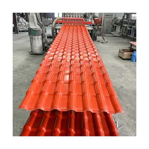 Nhựa không thấm nước PVC tấm lợp sóng nhiệt cách điện ASA nhựa tổng hợp mái ngói lợp bệnh zona