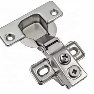 Bisagra hidráulica de cierre suave de 105 grados con brazo corto para puertas laterales estrechas, ideal para cocinas, salas de estar y aplicaciones hospitalarias. - Product Image 2
