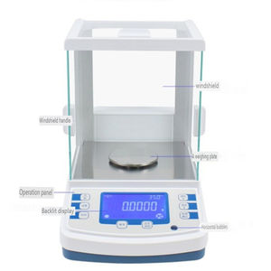 डिजिटल माइक्रोबैलेंस परिशुद्धता इलेक्ट्रॉनिक प्रयोगशाला पैमाने 100 जी-1000 जी सीमा 0.0001 जी 0.01 मिलीग्राम विश्लेषणात्मक संतुलन - Product Image 2