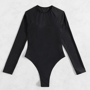 Traje <span class=keywords><strong>de</strong></span> <span class=keywords><strong>baño</strong></span> <span class=keywords><strong>de</strong></span> una pieza <span class=keywords><strong>de</strong></span> <span class=keywords><strong>manga</strong></span> <span class=keywords><strong>larga</strong></span> <span class=keywords><strong>para</strong></span> <span class=keywords><strong>mujer</strong></span>, sexy, sin espalda, con tanga y diamantes brillantes - Product Image 3