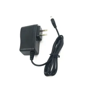 Connettore di selezione nero standard americano certificato Ce uscita spina elettronica adattatore di alimentazione Psu 9 v1a adattatore di alimentazione AC DC