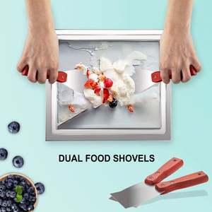 Alta productividad portátil piedra fría mármol losa Top Fry máquina de helado nueva condición venta al por mayor - Product Image 6