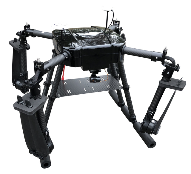 Industrial Grade Farming High Strength Carbon Fiber 4 Axis Multi-rotor Drone for Agricultural Crop Spraying and Fertilizing