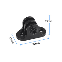 Fahrradcomputer Actionkamera Aluminiumlegierung Halterung Adapter für Gopro