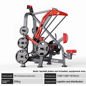 Machine de musculation série <span class=keywords><strong>Panatta</strong></span> de qualité supérieure, fabriquée directement par le fabricant, entraîneur de rame horizontal à charge sélectionnable par pignon - Product Image 2