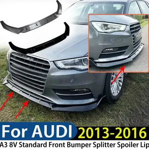 เหมาะสำหรับ A3 8V 2013-2016 สปอยเลอร์กันชนหน้ารถยนต์แบบมาตรฐาน  ดิฟฟิวเซอร์  อุปกรณ์ตกแต่งรถยนต์  ดัดแปลงภายนอก - Product Image 1