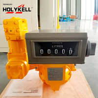 Compteur de débit numérique Holekell pour essence, compteur mécanique de débit de carburant diesel, distributeur de carburant, compteur de consommation de carburant