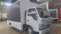 Camion utilitaire Isuzu Mini avec générateur diesel, écran LED de 8 mm pour la publicité extérieure