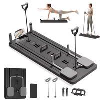 Planche de Pilates multifonctionnelle antidérapante, réglable, pliable et portable, équipement de yoga, matériel d'exercice, accessoires de Pilates pour femmes