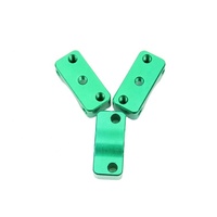 Support de couplage en aluminium 6061 usiné CNC pour bras robotique, articulation structurelle anodisée sur mesure, vente en gros OEM