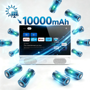 สมาร์ท<span class=keywords><strong>ทีวี</strong></span>พกพาสีขาวขนาด 24 นิ้วสำหรับห้องครัว |   แบตเตอรี่ 10000mAh <span class=keywords><strong>ทีวี</strong></span> LED |   โทรทัศน์<span class=keywords><strong>จอ</strong></span>เล็กสำหรับใช้ในบ้าน - Product Image 3