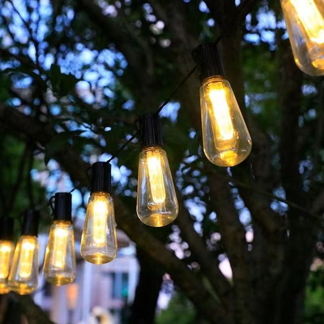 Hot Sale Commercial Party Wedding Patio Decor Solar String Lights Garden Waterproof