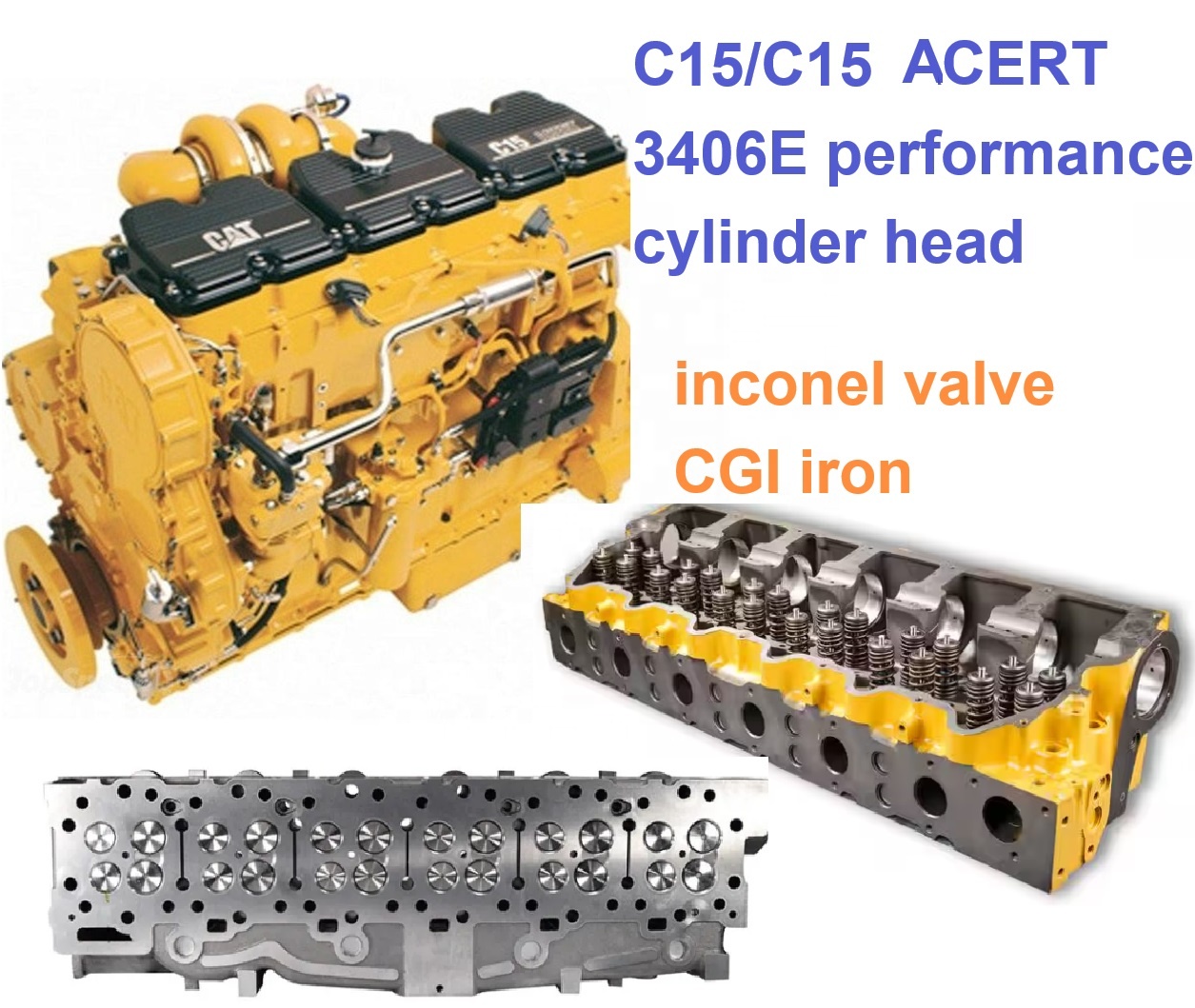 20R2645 C15 Acert Ultra Performance Stage CGI Cylinder Head