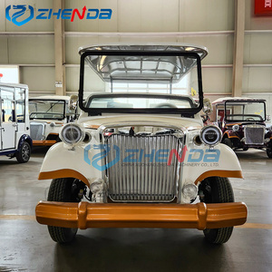 Carro de golf eléctrico clásico retro de baja velocidad para hoteles y resorts, último diseño, superventas - Product Image 4