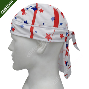 Durag Homme Personnalisé OEM en Soie pour le Travail, la <span class=keywords><strong>Moto</strong></span>, le Fitness et le Style Urbain – Casquette Vintage USA pour Homme - Product Image 6