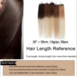 Micro Ring Hair Extensions Remy Virgin Cuticle Human Hair Fishnet <b>Tangled</b> Style 50 Strand 50g Per Pack No Glue No Heat For Salon - Product Image 3