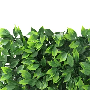 50*50cm Hausgarten dekorative DIY Wandbehang synthetisches Gras Zaun Laub grüne Wand künstliche Pflanzen für die Wand dekoration
