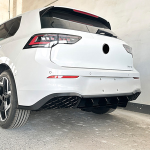 Aileron arrière style tuning noir mat pour Volkswagen Golf 8.5 R Line - Product Image 2
