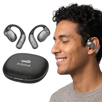 Écouteurs sans fil intelligents Ronc Ai Headphone Ai Language Translator Earbuds Smart OWS Open Ear