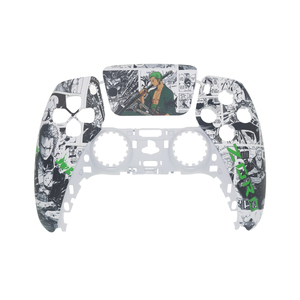 Fabrikant Groothandel Aangepaste Wateroverdracht Joystick Front <span class=keywords><strong>Shell</strong></span> Met Touchpad Voor Ps5 <span class=keywords><strong>Controller</strong></span> Vervangende Onderdelen - Product Image 1