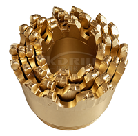 Forets diamantés PDC de 75 mm à 168 mm pour le forage géologique, l'exploration minière et les outils fiables de carottage de roches