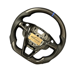 Volant sport en fibre de carbone M Sport pour châssis CS Style F/G G30 G20 M1/M2, poignée de 50 mm, 3 branches, livraison gratuite - Product Image 2