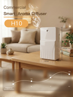 Diffuseur d'arômes intelligent avec système antivol verrouillable, double buse d'atomisation, machine à parfum aux huiles essentielles pour hôtel et commerce