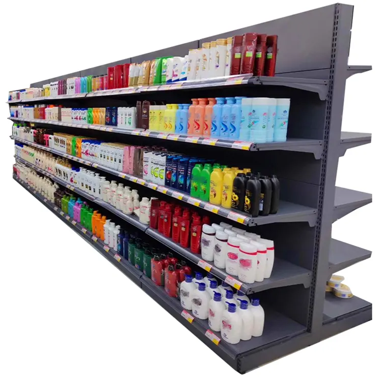 Guichang wholesale price layer step rack for supermarket display store fruit shelf