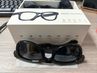 Lunettes Connectées IA avec Caméra Traduction en Temps Réel Assistante Vocale Anti-Tremblement Capture IA