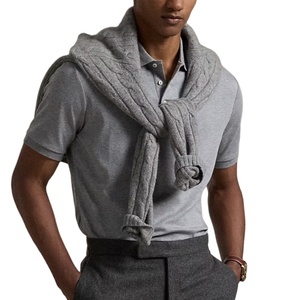 Camisetas Polo de Verano de Alta Calidad para Hombre, Premium, Suaves, para Exteriores, con Logotipo Personalizado OEM, Tejido de Punto, Ajuste Entallado, Precio Bajo, Lisas - Product Image 5