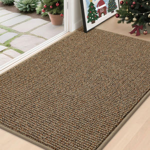 Tapis d'entrée anti-saleté, tapis d'entrée antidérapants, lavables, tapis de sol à profil bas pour <span class=keywords><strong>porte</strong></span> d'entrée et <span class=keywords><strong>porte</strong></span> arrière - Product Image 1