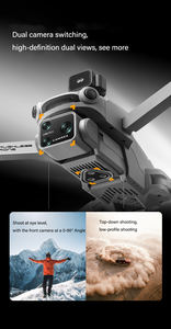 Quadcopter GPS avancé S119 8K à double objectif avec télécommande à écran <span class=keywords><strong>de</strong></span> retour pour la photographie aérienne avancée - Product Image 5