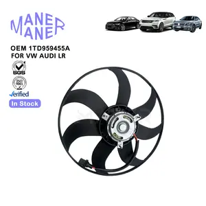 MANER 자동 전기 시스템 1TD959455A 아우디 A3 TT VW 비틀 캐디 골프 JETTA POLO 용 엔진 냉각 라디에이터 팬 모터