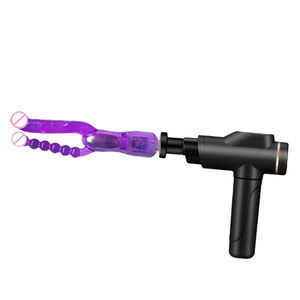 Kostenlose individuelle Schachtel - 2 in 1 Universal Dildo <span class=keywords><strong>Penis</strong></span> Silikon-Massagekopf für Faszienmassage Massagegerät Gewehr Damen Masturbation Sexspielzeug - Product Image 5