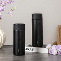 Bouteille isotherme Pinkah à double paroi en acier inoxydable avec filtre intégré pour thé et eau infusée