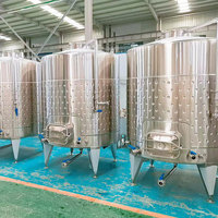 Chimique 1000 litres 5000 litres prix usine huile de coco 250m3 grand réservoir de stockage d'eau en acier inoxydable à vendre