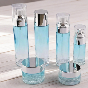 Muestras Gratis de Fábrica, Impresión de Pantalla, Venta Caliente, Cosméticos Premium, Loción para el Cuidado de la Piel, Juego de Envases, Bomba Dosificadora, Botellas de Vidrio Selladas - Product Image 2