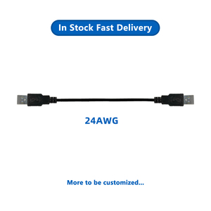 สายต่อขยาย USB <span class=keywords><strong>4C</strong></span> แบบตัวผู้ต่อตัวผู้ ปลายสองด้าน พร้อมวงแหวนแม่เหล็กป้องกันสัญญาณรบกวน สายดาต้าและสายไฟ USB จัดส่งโดยตรงจากโรงงาน - Product Image 5