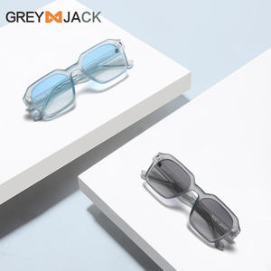 Gafas de sol unisex azules con montura de PC, lentes TAC con protección UV400, tipo 3, para conducir y uso en exteriores. - Product Image 2