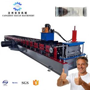 <b>Standing</b> Seam Angle Chi Roll Forming Machine for Colored Steel Roof Tiles with PLC Control - Product Image 1