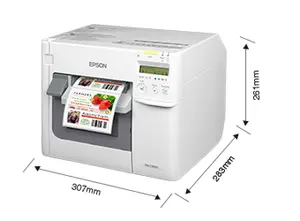 Impression couleur Imprimante à jet d'encre Imprimante d'étiquettes couleur TM-C3520 industrielle légère Imprimante d'étiquettes zébrées
