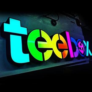 Custom RGB Multi Layer Infinity <b>LED</b> Sign Mirror Acrylic Abyss Mirrors <b>Letters</b> Infinite <b>LED</b> <b>Letter</b> Sign for Business - Product Image 3