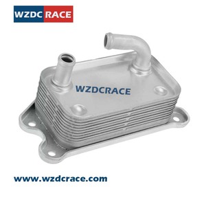 WZDC RACE ออยล์คูลเลอร์สำหรับวอลโว่ C30 31201909 อะลูมิเนียมรัดิเอเตอร์อะไหล่ทดแทน - Product Image 1