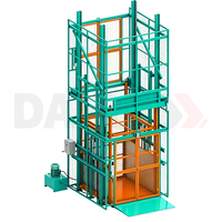 Monte-charge hydraulique robuste à poutre en H, capacité 2 tonnes, 5 tonnes, avec gaine de protection personnalisée, pour atelier