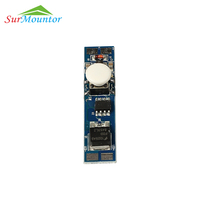 Contrôleur LED DMX à tête mobile à commande tactile Surmountor DC12-24V pour éclairage de scène et d'escaliers/niveaux nocturnes, charge maximale de 192 W
