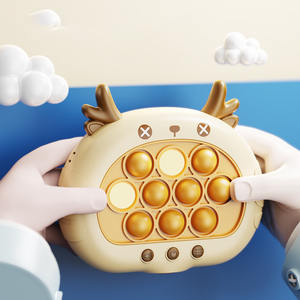 Console de jeu à poussée rapide Jouets à poussée rapide Jeu électronique <span class=keywords><strong>Pop</strong></span> <span class=keywords><strong>It</strong></span> Light Up <span class=keywords><strong>Pop</strong></span> <span class=keywords><strong>It</strong></span> Pro Jeu de puzzle à poussée rapide Cadeaux pour enfants - Product Image 2